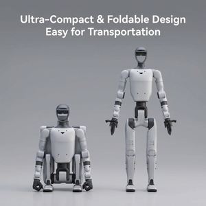 Robot humanoïde Unitree G1-D avec mains agiles à détection tactile, agent bionique IA pliable pour la recherche et l'éducation - Product Image 2