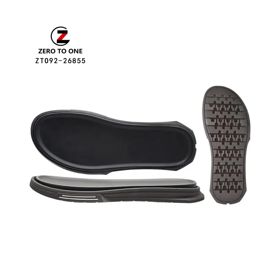 Zapatos de suela de goma duradera para hombre y mujer, zapatillas de deporte de PU respetuosas con el medio ambiente, calzado de playa, suelas