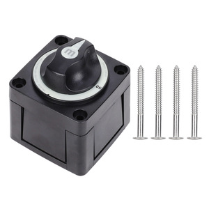 สวิตช์ไฟฟ้าสีดำ Blue Ocean M Series 300A สำหรับระบบไฟฟ้า RV และเรือยอชท์ - Product Image 1