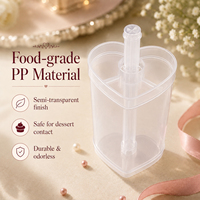 Hot Food-Grade Push Mould für Party Show Dekorationen Pudding Maker Kunststoff Kuchen Shooter Kuchen Werkzeuge