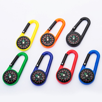 Clips en plastique extérieurs portables faveurs de fête jouets pour Camping randonnée géocaching boussole cadeau accessoires caractéristiques cadran pointeur