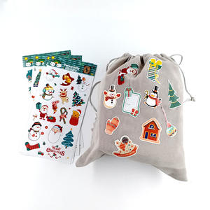 2023<span class=keywords><strong>ใหม่</strong></span>สติกเกอร์ตกแต่งเทศกาลคริสต์มาสการ์ตูนสำหรับเป็นของขวัญหนังสือติดผนังหน้าต่างสติกเกอร์ปีใหม่กันน้ำ - Product Image 2