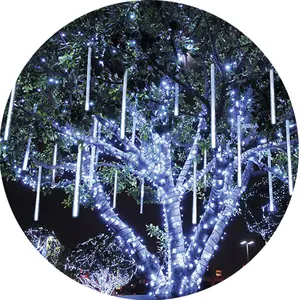 热卖IP65防水冰柱灯发光二极管流星雨树木装饰照明
