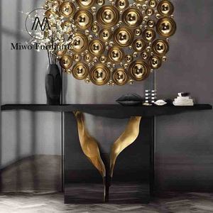 Italienne Boca do lobo Tables de <span class=keywords><strong>console</strong></span> <span class=keywords><strong>d</strong></span>'<span class=keywords><strong>entrée</strong></span> de couloir en acier inoxydable Tables de <span class=keywords><strong>console</strong></span> design Table de <span class=keywords><strong>console</strong></span> personnalisée - Product Image 4