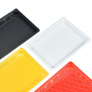 Récipients alimentaires jetables à <span class=keywords><strong>emporter</strong></span>, plateaux en plastique, boîte d'emballage fraîche, plateaux d'emballage <span class=keywords><strong>de</strong></span> viande avec couvercle - Product Image 4