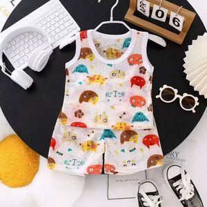 1.15 Dollar Model JT001 for Africa Ages <strong>2</strong>-5 <strong>Years</strong> Summer <strong>Toddler</strong> Boys' Baby Children's Sleeveless Top Kids <strong>Vest</strong> With Shorts - Product Image 4