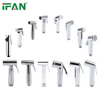 IFAN Fournisseur fiable – Douchette WC murale moderne en ABS chromé pour nettoyage des toilettes