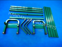 Banc de repos pour terrains de sport extérieurs, chaise en alliage d'aluminium avec dossier, anti-rouille, pour badminton, stade, tennis, parc, jardin, salle de sport publique
