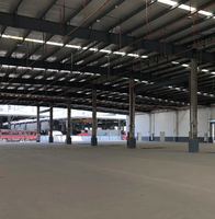 Cobertizo de Acero Ligero de Diseño Popular con Planta Abierta para Taller de Bricolaje y Construcción de Espacios para Aficiones