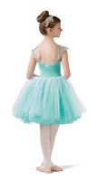 Robe de danse tutu de ballet pour filles, jupe romantique, costume professionnel pour spectacle de scène et récital