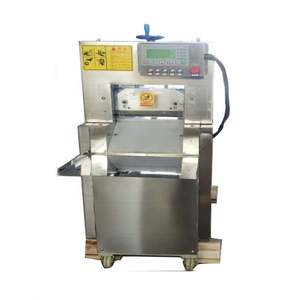 Cortadora de carne de acero inoxidable comercial automática para corte de rollo de carne congelada en México, Filipinas y Australia de alta potencia - Product Image 5