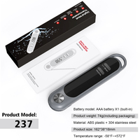 Thermomètre numérique magnétique portable étanche à LED pour la mesure de la température des steaks et de la cuisine, idéal pour la vente en gros