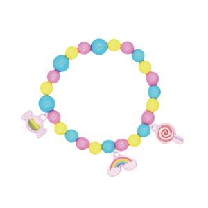 Set di perline carine colorate per bambini gioielli da ragazza giocattolo con scatola braccialetti collana fai da te con perline <span class=keywords><strong>giocattoli</strong></span> Kit per bambini - Product Image 6