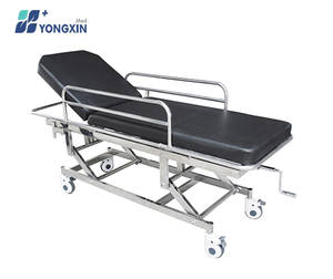 Chariot médical en acier inoxydable (YX-2) pour mobilier d'urgence - Product Image 5