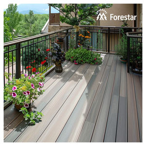 Premium Outdoor WPC <span class=keywords><strong>Composite</strong></span> <span class=keywords><strong>Decking</strong></span> Boards Waterproof Weatherproof Long Lasting Madeira Plástico Pátio Flooring - Product Image 4