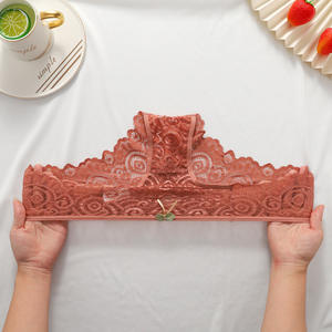 Hot Sale <span class=keywords><strong>Mutandine</strong></span> da Donna in Pizzo di Alta Qualità a Vita Bassa Sottili e Sexy Taglie Forti per Commercio Estero - Product Image 2