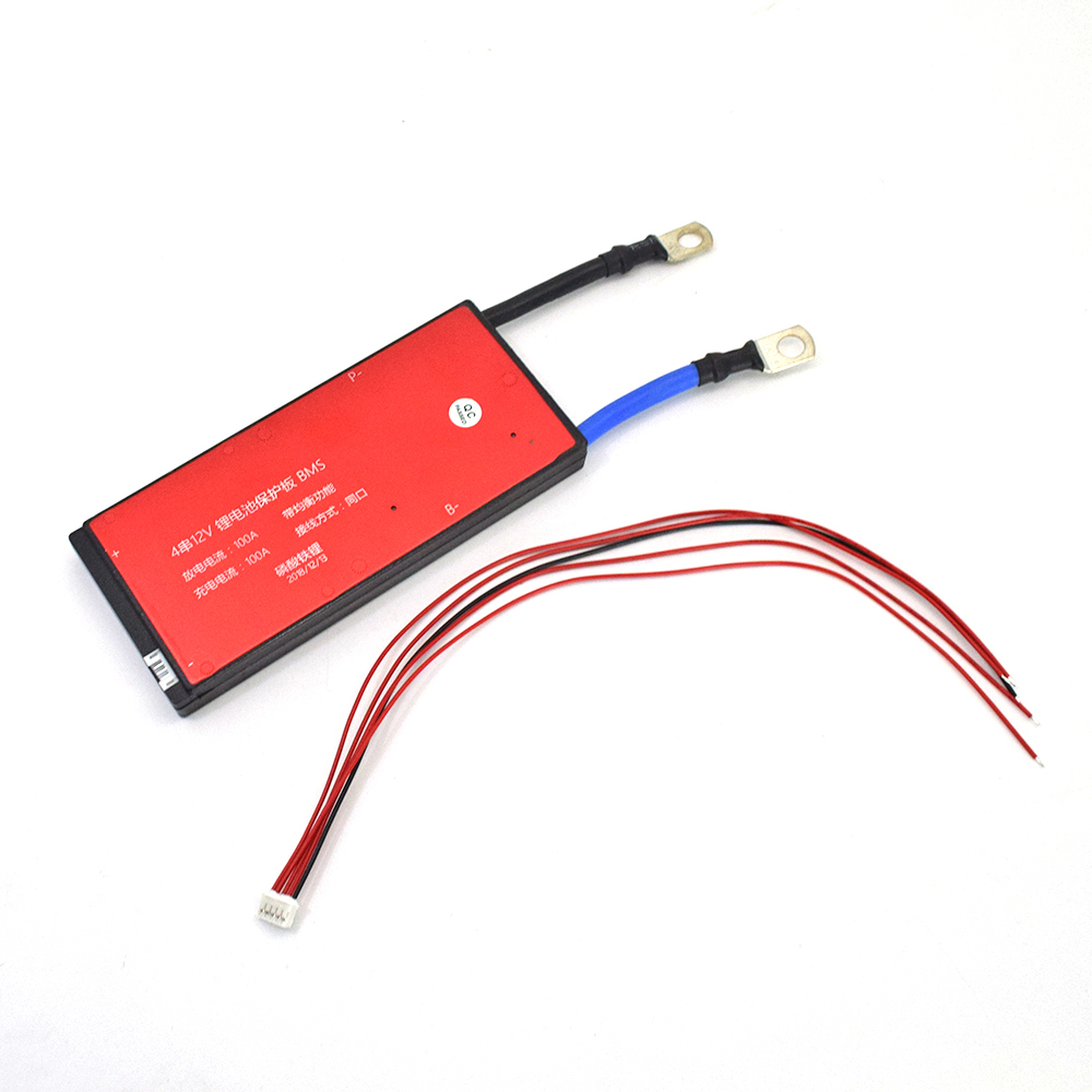 4S 100A BMS/PCB/PCM с функцией баланса для литиевой батареи LiFePO4