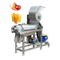 0.5 T/h Druif Appel Vruchtensap Schroef Persen Knijpen Sapcentrifuge Extractor Extruder Machine