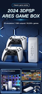 M22 Ares Game Stick con Más de 30000 Juegos, 52 Emuladores, PSP, N64, PS1, MAME, Salida HDMI 1080P 4K, Controlador de Juego Inalámbrico Dual, Set de TV Box - Product Image 4