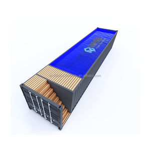 20 फीट 40 फीट उच्च गुणवत्ता अनुकूलित फैक्टरी मूल्य शिपिंग कंटेनर स्विमिंग पूल - Product Image 1