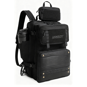 Sac à chaussures pour homme LAMGOYI réfrigéré Amarilla De Velcro, sac de sport tactique, sac à dos décontracté, sac à dos de préparation sportive, sac à dos de gym - Product Image 1