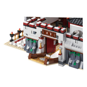 KOREAN HERO KING GWANGAETO BATTLE WIRYE CASTLE Ancient Castle Warfare Scene <b>Plastic</b> Building <b>Blocks</b> Historical Battle Assemble - Product Image 4