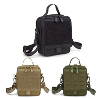 Pochette tactique MOLLE de premiers secours en nylon 600D résistant à l'eau, sac médical, organisateur EDC pour la randonnée en plein air, le camping, la chasse