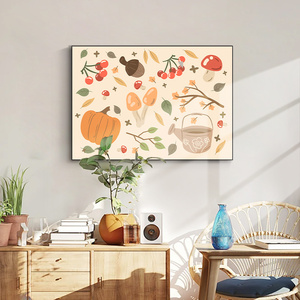 Arte francés sala de estar pintura decorativa estilo antiguo chino combinación abstracta pared arte Vintage alta sensación pared - Product Image 4
