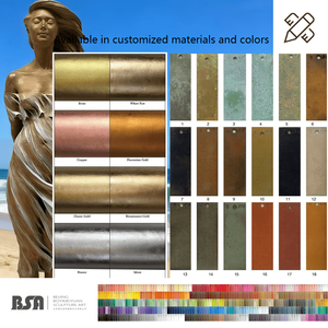 Bronzen Levensgrote Aangepaste Menselijke Vrouwen Vrouwelijke Standbeeld Sculptuur Voor Outdoor Park Decor - Product Image 3