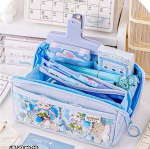 Estuche Escolar Multifuncional de Gran Capacidad para Niños, con Portalápices, Precio Económico, de Proveedores de Papelería Chinos - Product Image 2