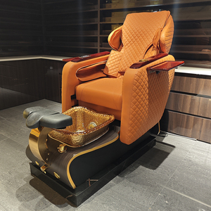 <span class=keywords><strong>Salon</strong></span> de beauté de luxe moderne, spa pour les pieds à remous sans tuyaux, massage européen, <span class=keywords><strong>manucure</strong></span>, fauteuil de pédicure en cuir synthétique - Product Image 2