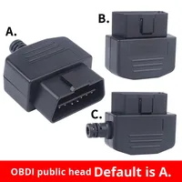 Analyseur de moteur de voiture OBD2 pour prise d'interface Bluetooth Connecteur 16 broches Mâle Boîtier d'assemblage J1962M Montage universel