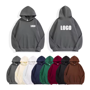 <span class=keywords><strong>Hoodies</strong></span> Personalizados de Alta Qualidade em Fleece com Ombros Caídos para Impressão Digital - Product Image 3