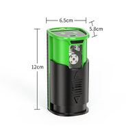 Nouvel Arrivage BORKA Niveau Laser Portable Mini 360° Vert Puissant 2 Lignes, Portée 45m, Précision 1.5mm/7m, pour Bricolage et Usage Industriel, Lithium