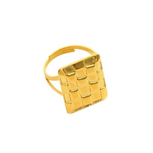 ZOGXIN Geometric <b>Adjustable</b> <b>Ring</b> 18k Gold Plated For Women Party Jewelry - Product Image 5