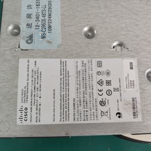 Commutateur de réseau <span class=keywords><strong>C2960X</strong></span>-<span class=keywords><strong>48TS</strong></span>-<span class=keywords><strong>LL</strong></span> d'occasion original Commutateur Gigabit d'entreprise PoE + 48x10/100/1000Mbps - Product Image 3