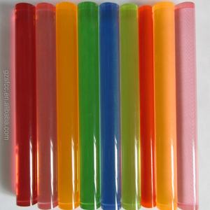 Barre acrylique transparente colorée pour éclairage LED, certifiée ROHS, modèle AR-19 - Product Image 4