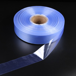 Per uso alimentare PVC termoretraibile rullino di pellicola stampato personalizzato imballaggio termico a prova di umidità morbido per cornici per foto adesivi - Product Image 1