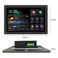 Sistema de cine en casa con pantalla IPS de 8 pulgadas y 8 canales con mini sistema WiFi de plástico de resolución 1280*800