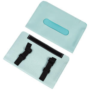 Venta caliente PU cuero <span class=keywords><strong>coche</strong></span> tejido envoltura asiento trasero reposabrazos colgante bolsa de almacenamiento soporte de tejido - Product Image 6