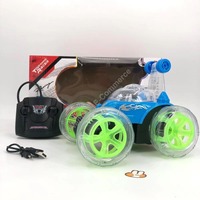 2025 360 °   Camion benne télécommandé RC de grande taille avec lumières et musique, jouet télécommandé pour cascades