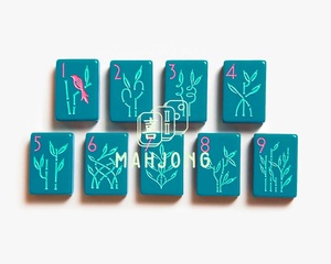 ชุดไพ่นกกระจอก 4 <span class=keywords><strong>ค</strong></span>น <span class=keywords><strong>แบ</strong></span>บอเมริกันหรูหราทันสมัย วาดลายด้วย<span class=keywords><strong>ม</strong></span>ือ ลายบลูอายแจ็<span class=keywords><strong>ค</strong></span> อะ<span class=keywords><strong>ค</strong></span>ริลิ<span class=keywords><strong>ค</strong></span> ปลอดสารพิษ ขนาดใหญ่พิเศษ 4 ชั้น - Product Image 4