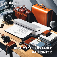Imprimante thermique mobile HPRT MT610 A4 sans encre, rouleau de papier thermique en stock