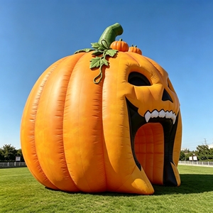 <span class=keywords><strong>Tunnel</strong></span> gonflable géant d'Halloween en forme de citrouille, entrée et sortie, en PVC durable et résistant à l'eau, <span class=keywords><strong>pour</strong></span> événements thématiques - Product Image 4