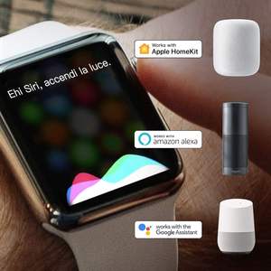 <span class=keywords><strong>Enchufe</strong></span> inteligente italiano (tipo L) con WiFi, compatible con Apple <span class=keywords><strong>HomeKit</strong></span> para Siri, asistente de Google, no se requiere concentrador, 16A, 2,4 GHz, 1 unidad - Product Image 4