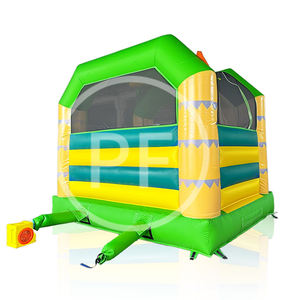 Nueva y divertida casa inflable personalizada para rebotar en la jungla, trampolín de PVC, <span class=keywords><strong>castillo</strong></span> hinchable para niños con soplador y Kits de reparación Unisex - Product Image 3