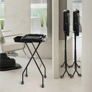Haute qualité Salon meubles style roulant chariot plateau soins <span class=keywords><strong>de</strong></span> la peau du visage cheveux Salon <span class=keywords><strong>de</strong></span> beauté <span class=keywords><strong>auxiliaire</strong></span> chariot barbier beauté - Product Image 6