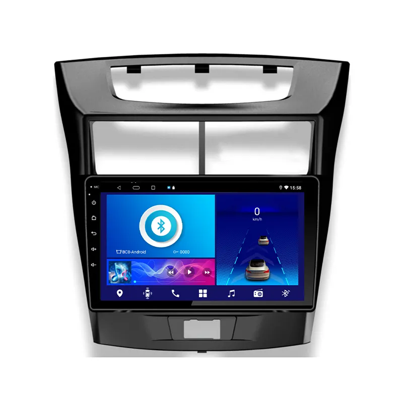 자동차 안드로이드 터치 스크린 GPS 스테레오 라디오 네비게이션 시스템 오디오 비디오 자동차 DVD 플레이어 도요타 Avanza 2010-2016