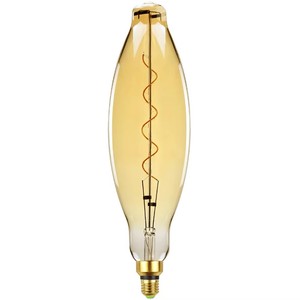 Phong cách cổ dẫn ánh sáng Retro 3.5K bóng đèn lớn với dây tóc mềm xoắn ốc đơn AC điện cho nhà ở và đèn chùm - Product Image 6