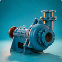Pompa centrifuga per liquami di media potenza da 100 x 125 mm, durevole, per circuiti di scarico e macinazione in mulini